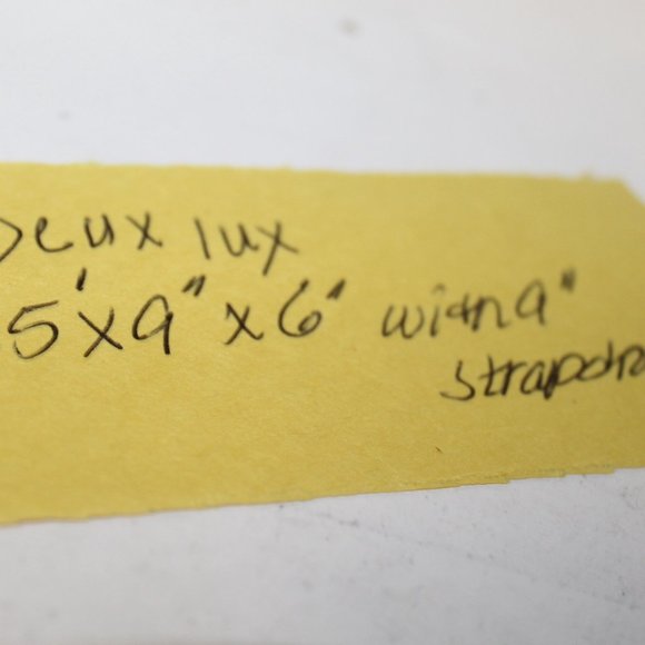 Never Carried Deux Lux Genuine Suede Leather Crystal Rhinestone Strap Hobo Bag - Picture 12 of 12